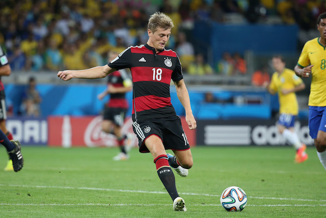 Toni Kroos was consistently pulling the strings of the potent Germany attack. (Getty Images)