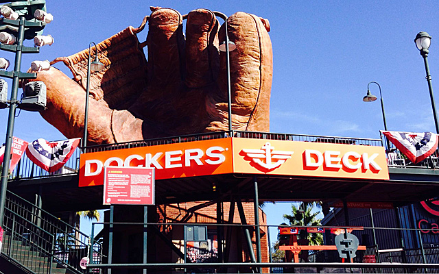 world series view of the game dockers deck cbssports com dockers san francisco