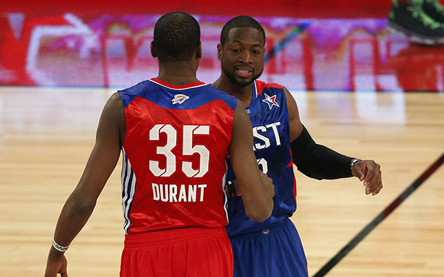 Could Dwyane Wade and Kevin Durant team up next summer? (USATSI)