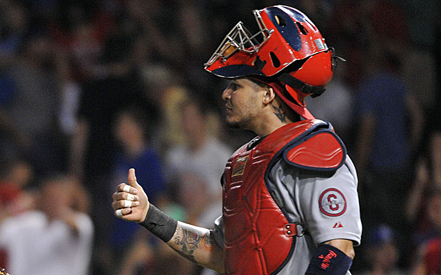 yadier molina catching