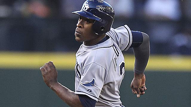 Centerfielder B.J. Upton returns to Tampa Bay Rays