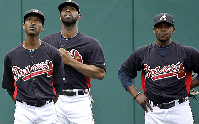 Game-Used Road Jersey: Justin Upton