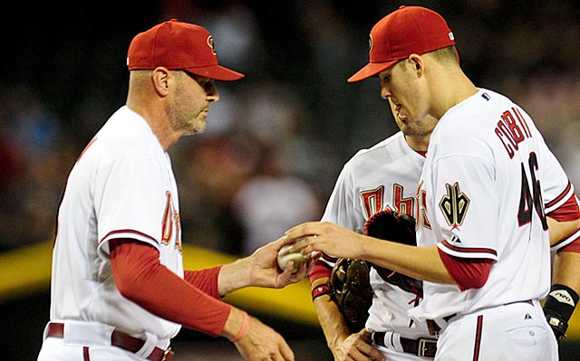 Kirk Gibson must monitor Patrick Corbin closely if he wants Arizona to reach the playoffs. 