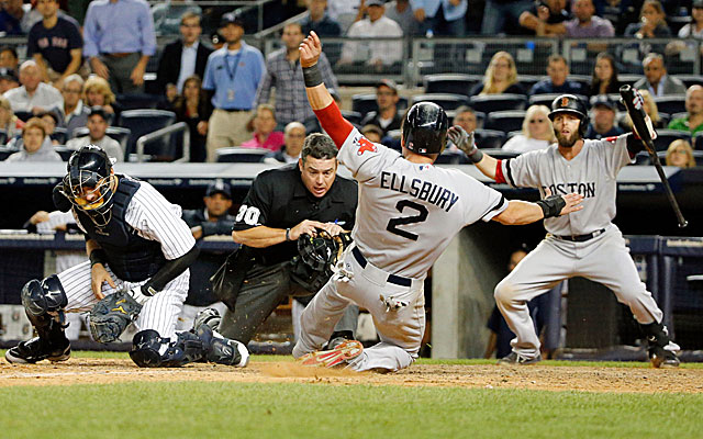 The Yankees waste a late-inning rally in a costly loss to Boston. (USATSI)