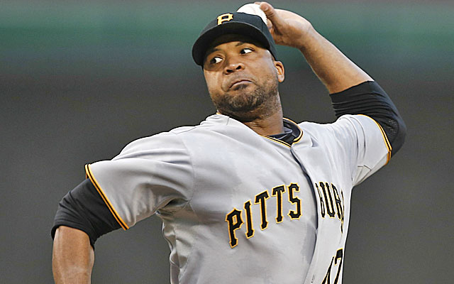 Francisco Liriano, with a 2.92. ERA, has been a steal for the Pirates at just $1M for 2013. (USATSI)