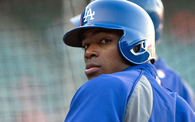 Yes, Yasiel Puig is Scott Miller's NL Rookie of the Year in a crowded field. (Getty Images)