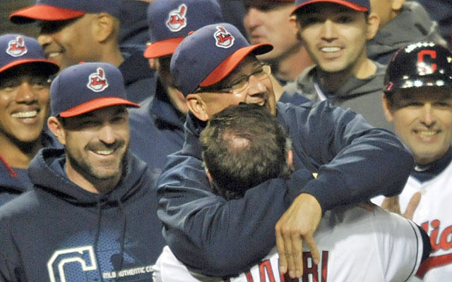 Francona: 'It's like the culmination of everything you've gone through ... It's just pure joy.' (USATSI)