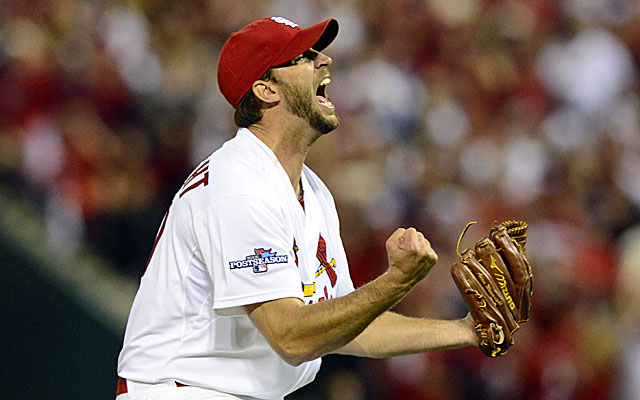 Wainwright makes like Carpenter, and Cards are Game 5 winners again 