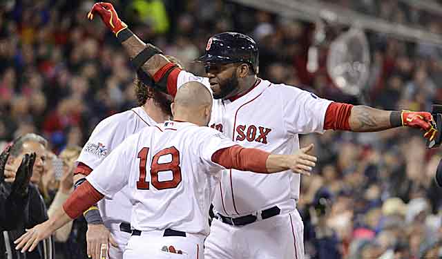 If Red Sox slugger David Ortiz is tired, he hasn't shown it, even after 214 games. (USATSI)