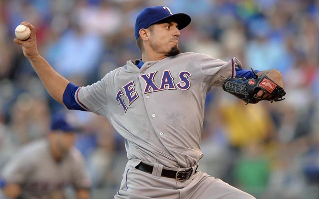 Could Matt Garza be wearing pinstripes next season? (USATSI)