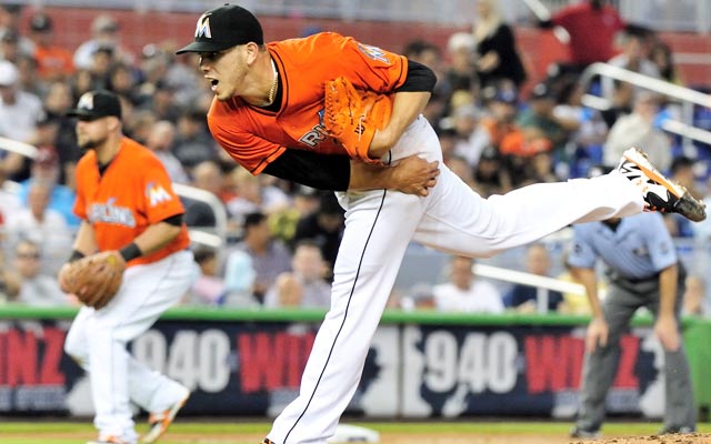 Marlins ace Jose Fernandez likely will miss 12-18 months. (USATSI)