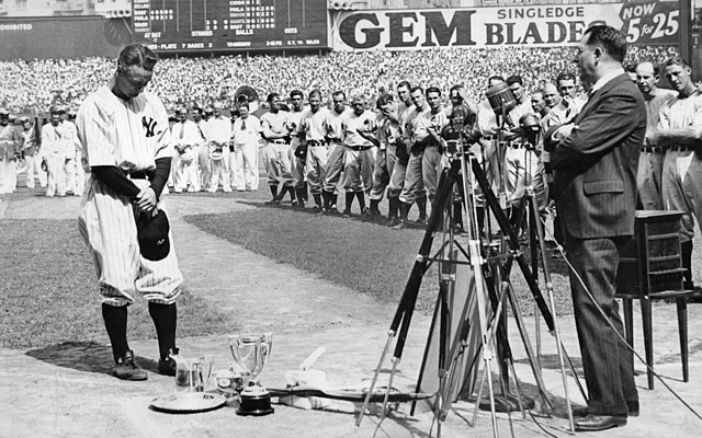 Lou Gehrig's Farewell Speech July 4, 1939 - Stuff Nobody Cares About