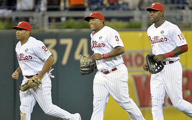 The Phils could unload their outfield, including Ben Revere, Marlon Byrd and John Mayberry Jr. (USATSI)