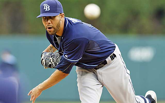 The Rays are showing no urgency to move David Price as the market develops.  (USATSI)