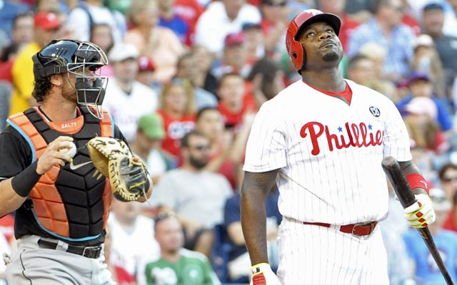 Ryan Howard's days in Philadelphia might be numbered. (USATSI)