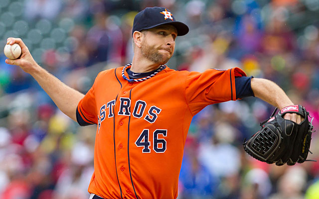 Scott Feldman joined the Astros as a free agent after spending 2013 with the Cubs and Orioles. (USATSI)