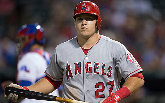 Mike Trout is having his 'worst' major league season but his first MVP one.  (USATSI)
