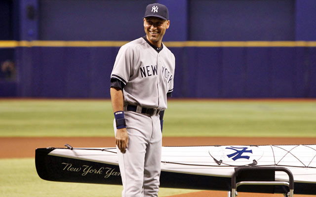 derek jeter farewell jersey