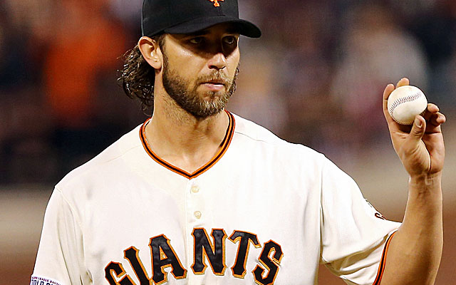 Bumgarner does his thing, pitching Giants to brink of yet another title 