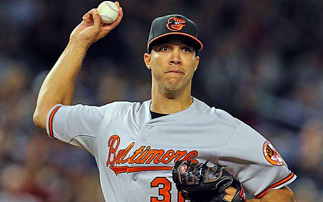 Ubaldo Jimenez struggled last season with the Orioles.(USATSI)