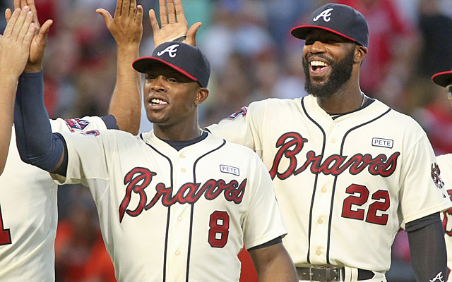 The Braves are looking to get more for Justin Upton than their Jason Heyward return. (USATSI)