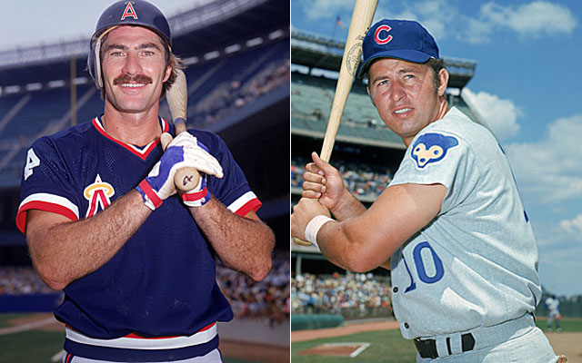 Bobby Grich and Ron Santo weren't supported much for the Hall of Fame in their first attempt. (Getty Images)