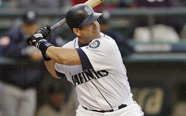 Edgar Martinez's greatness with the bat can't overcome some shortcomings.  (Getty Images)