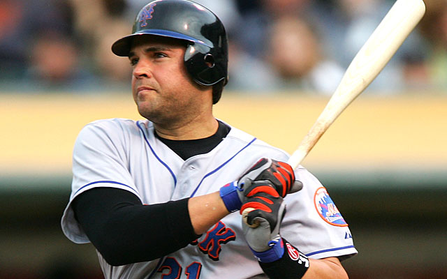 Mike Piazza's candidacy is under review here despite his offensive dominance.    (Getty Images)