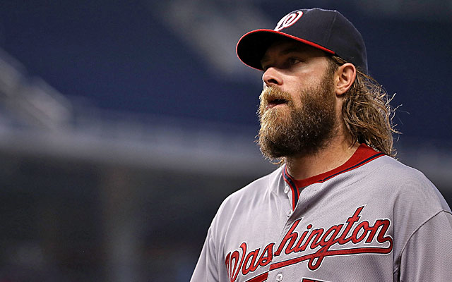 Jayson Werth isn't hanging his head, and others in the Nats' clubhouse should follow his lead. (Getty Images)