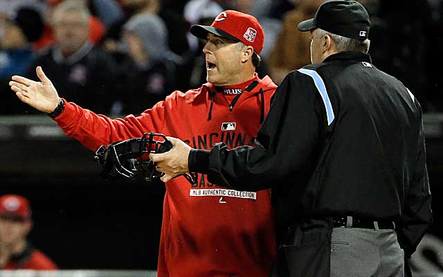 Bryan Price has had his share of run-ins with umps. (Getty)