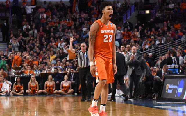 Syracuse shocked Virginia to become the first No.10 seed to reach the Final Four. (USATSI)