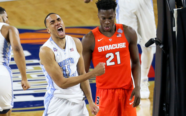 Syracuse's Cinderella run concluded with a loss to UNC in the Final Four. (USATSI)