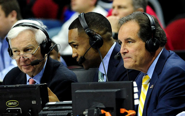 Bill Raftery, Grant Hill and Jim Nantz have called the last two Final Fours for CBS and TBS. (USATSI)