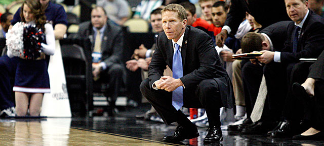 Due to injury, Mark Few's playing career did not advance beyond the high school level. (Getty Images)