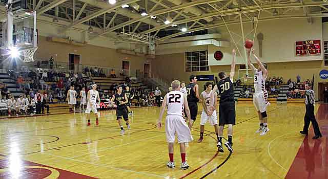 Jack Taylor fires from beyond the arc against Faith Baptist. (USATSI)