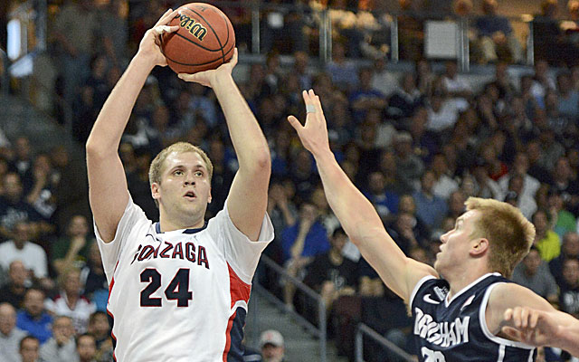 Gonzaga beats BYU to clinch its 16th straight bid to the Big Dance.