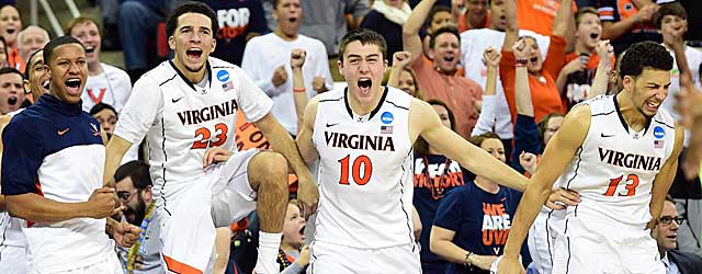 The East's No. 1 seed, Virginia is fired up about reaching the Sweet 16. (USATSI)