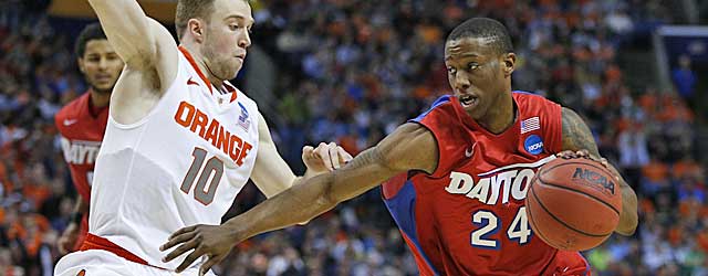 First, Ohio State. Then, Syracuse. One more over Stanford lands the Flyers in the Elite Eight. (USATSI)