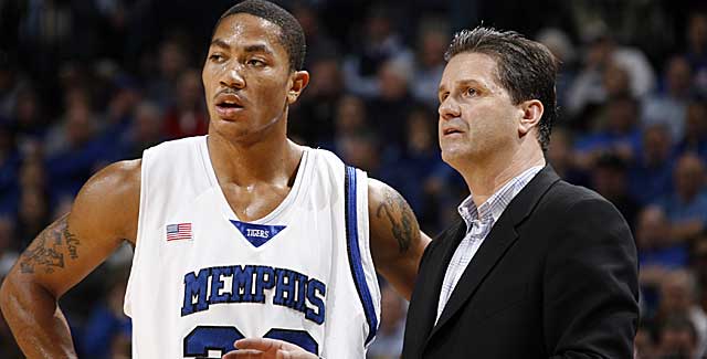 Before Kentucky, John Calipari coached Derrick Rose before Rose's NBA stardom. (Getty Images)