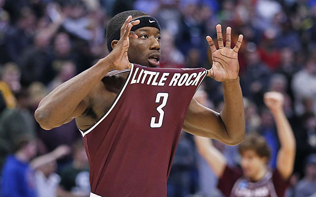 Josh Hagins is the hero of Arkansas-Little Rock's first tourney win in 30 years. (USATSI)