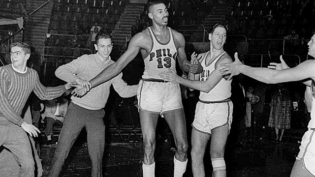 Wilt Chamberlain could be getting his own stamp.  (USATSI)