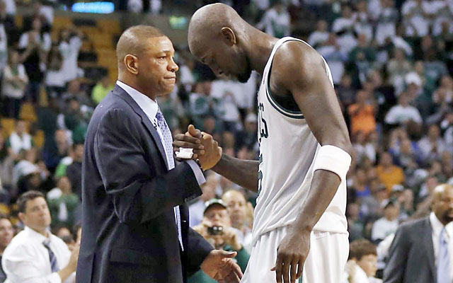 The reported trade between the Celtics and Clips would involve Doc Rivers, KG and DeAndre Jordan. (USATSI)