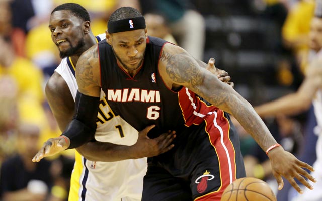 LeBron James couldn't get many calls in Game 5. (USATSI)