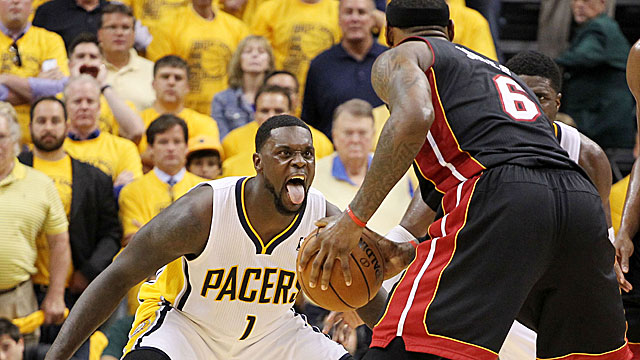 Lance Stephenson Basketball Paper Poster Pacers 2 - Lance Stephenson -  Sticker