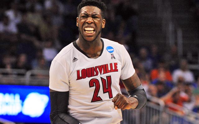 Montrezl Harrell stunned many when he decided to return to Louisville. (USATSI)