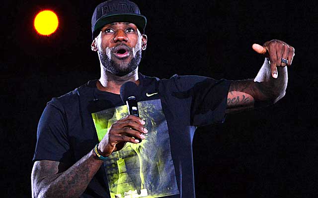 LeBron James could lead the charge for a restructuring of player pay in the NBA. (USATSI)