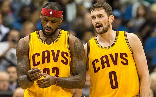 Do LeBron James and Kevin Love have to get along to be successful? (USATSI)