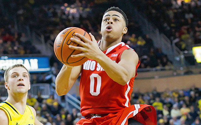 OSU's D'Angelo Russell, able to play both guard positions, can score and distribute. (USATSI)