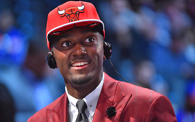 With just one pick, the Bulls earned a solid grade by taking Bobby Portis. (Getty Images)