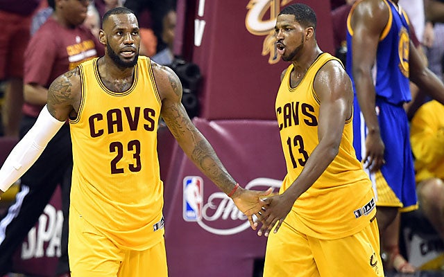 LeBron has said he wants Tristan Thompson signed. Hasn't happened yet. (USATSI)